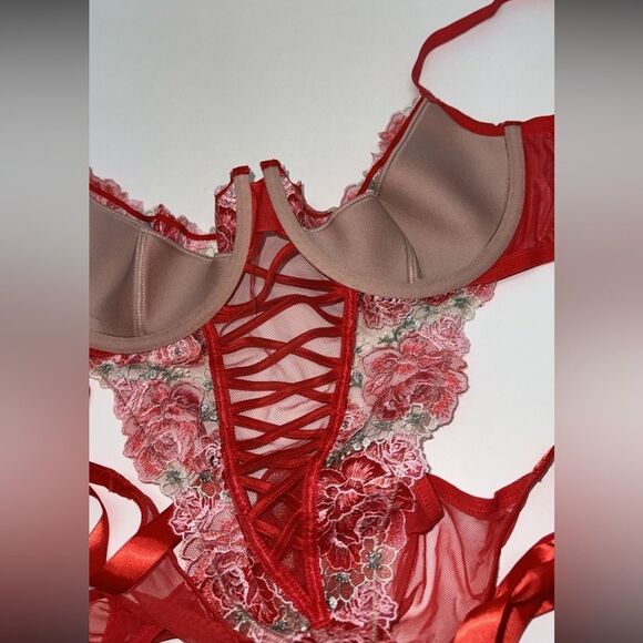 🔥Victoria Secret Teddy lingerie bodysuit Sz XL NWT - Picture 7 of 8